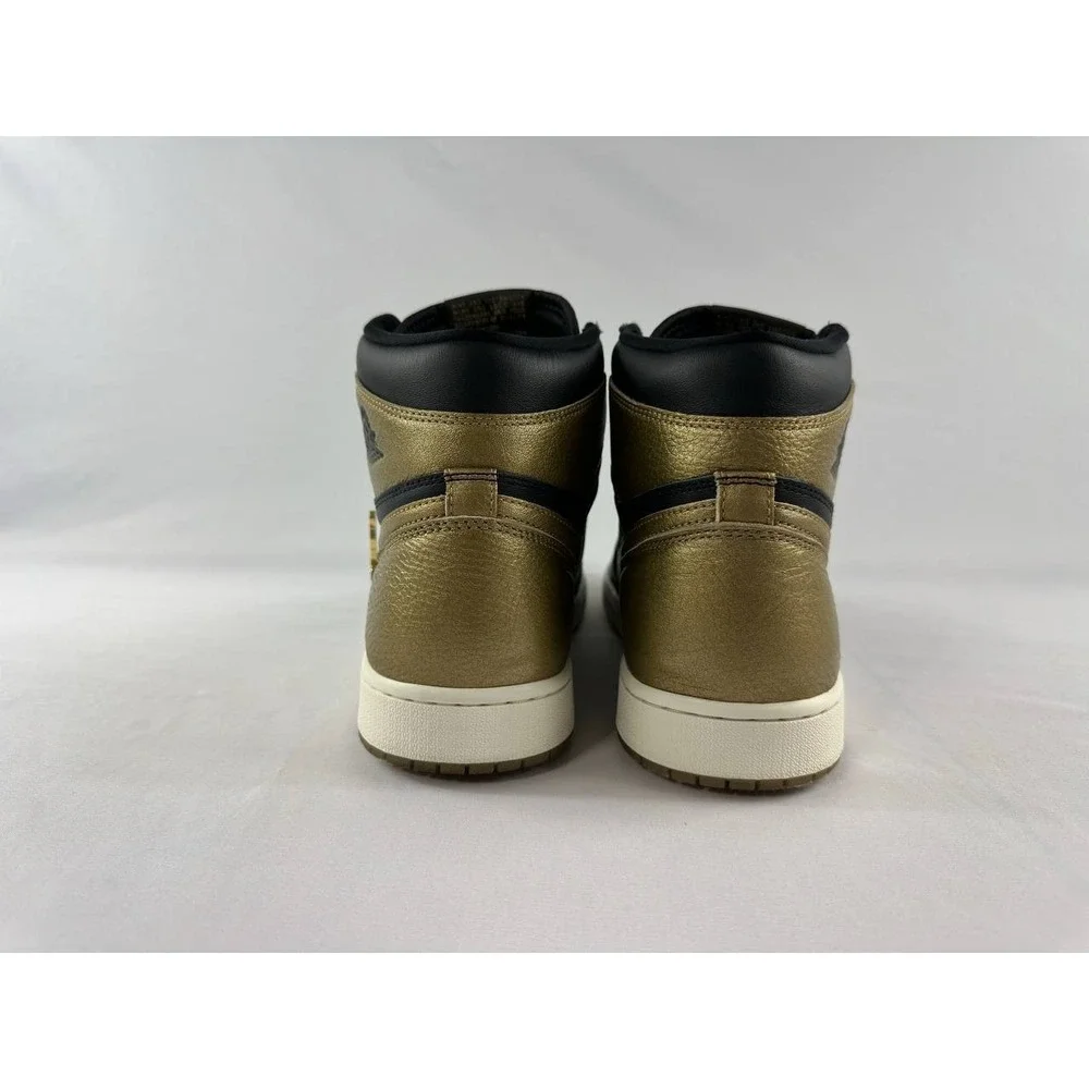 Nike Air Jordan 1 Retro High OG 'Black Gold' DZ5485-071 Men's Size 12.5